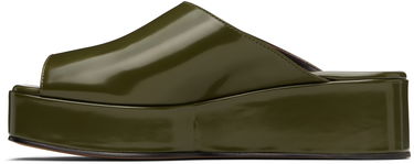 Аксесуари The Row The Row Emi Flatform Sandals Зелений | F1597-L604, 2