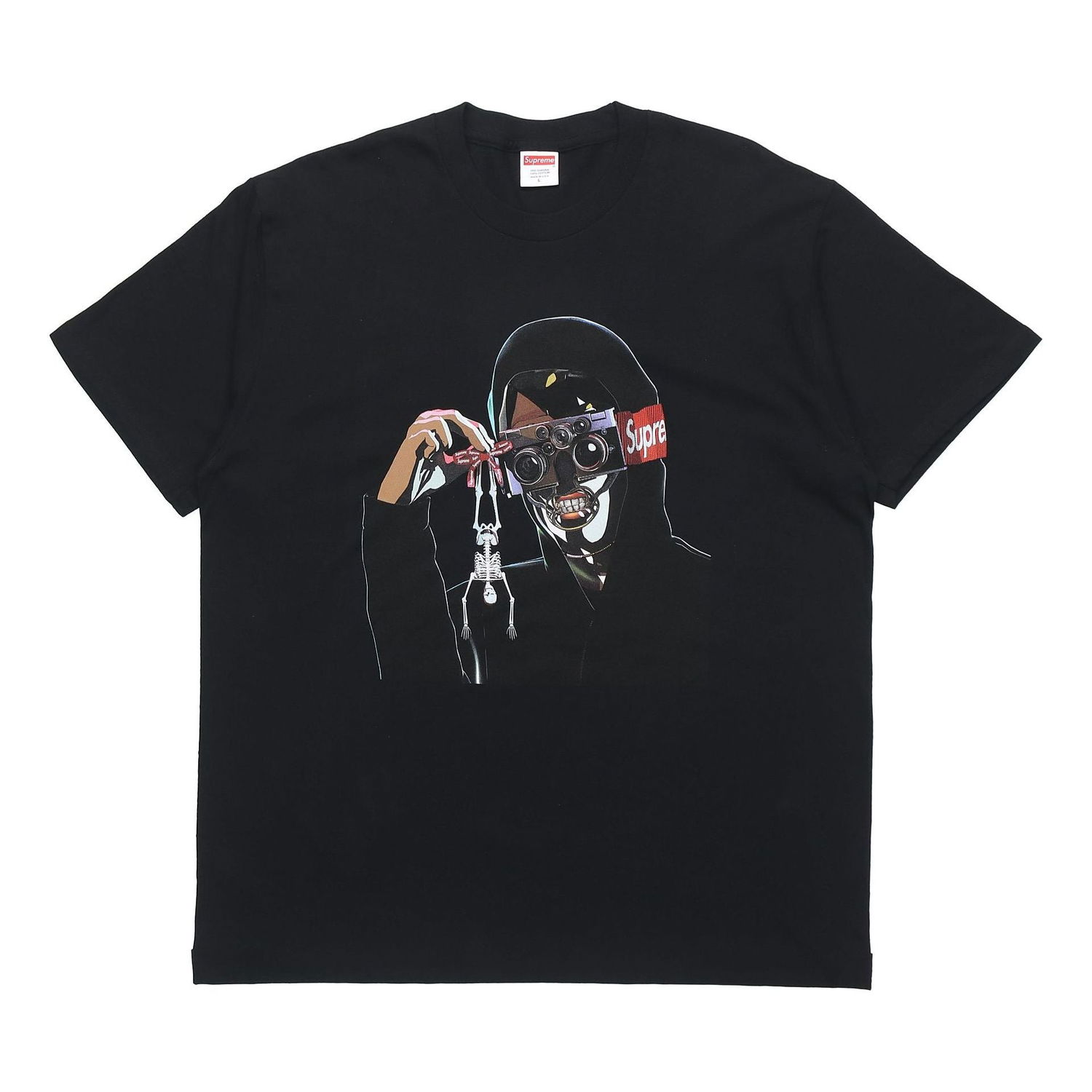 Футболка Supreme Short Sleeve Creeper Graphic Tee чорний | SUP-SS19-227, 0
