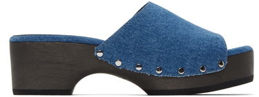 Одяг rag & bone rag & bone Mara Denim Clogs Синій | WFF23PF015SA15, 0