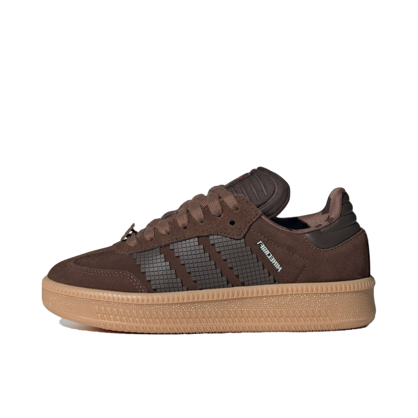Кросівки та взуття adidas Originals Samba XLG x Minecraft Коричневий | JQ8934