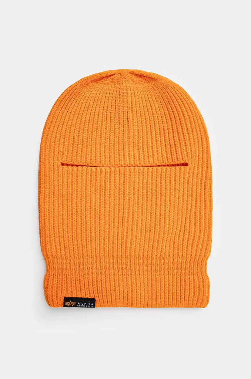 Шапка Alpha Industries Balaclava with Logo Помаранчевий | 138901