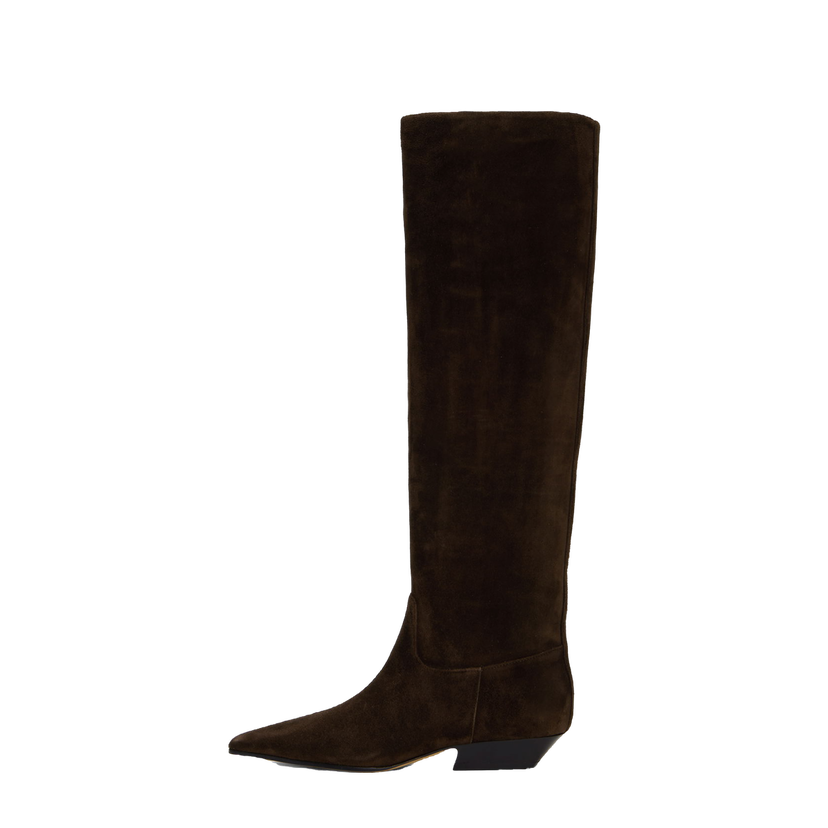 Кросівки та взуття Khaite Brown 'The Marfa' Boots чорний | F1071-726