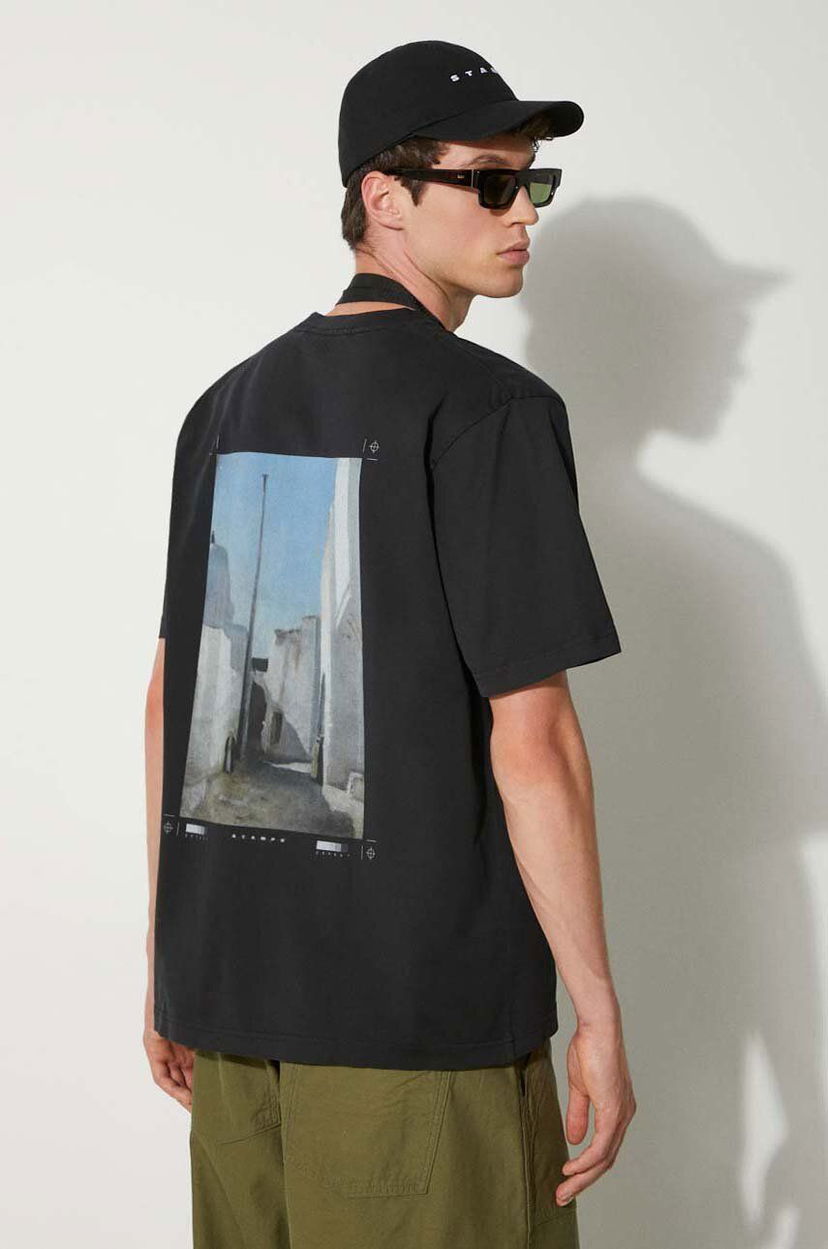Футболка Stampd Stampd Moroccan City Vintage Graphic T-Shirt чорний | SLA.M3332TE.BLK