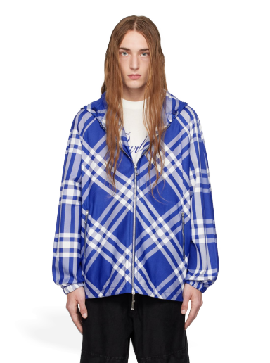 Куртка Burberry Check Jacket Синій | 8077178
