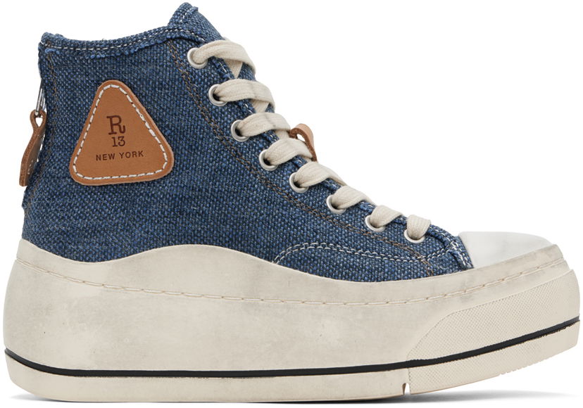 Одяг R13 R13 Kurt High-Top Синій | R13S5029-S126A