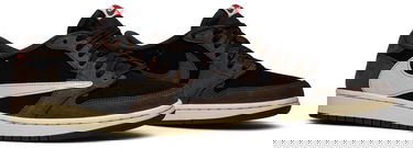 Кросівки та взуття Jordan Travis Scott x Air Jordan 1 Low "Mocha" Коричневий | CQ4277-001, 4