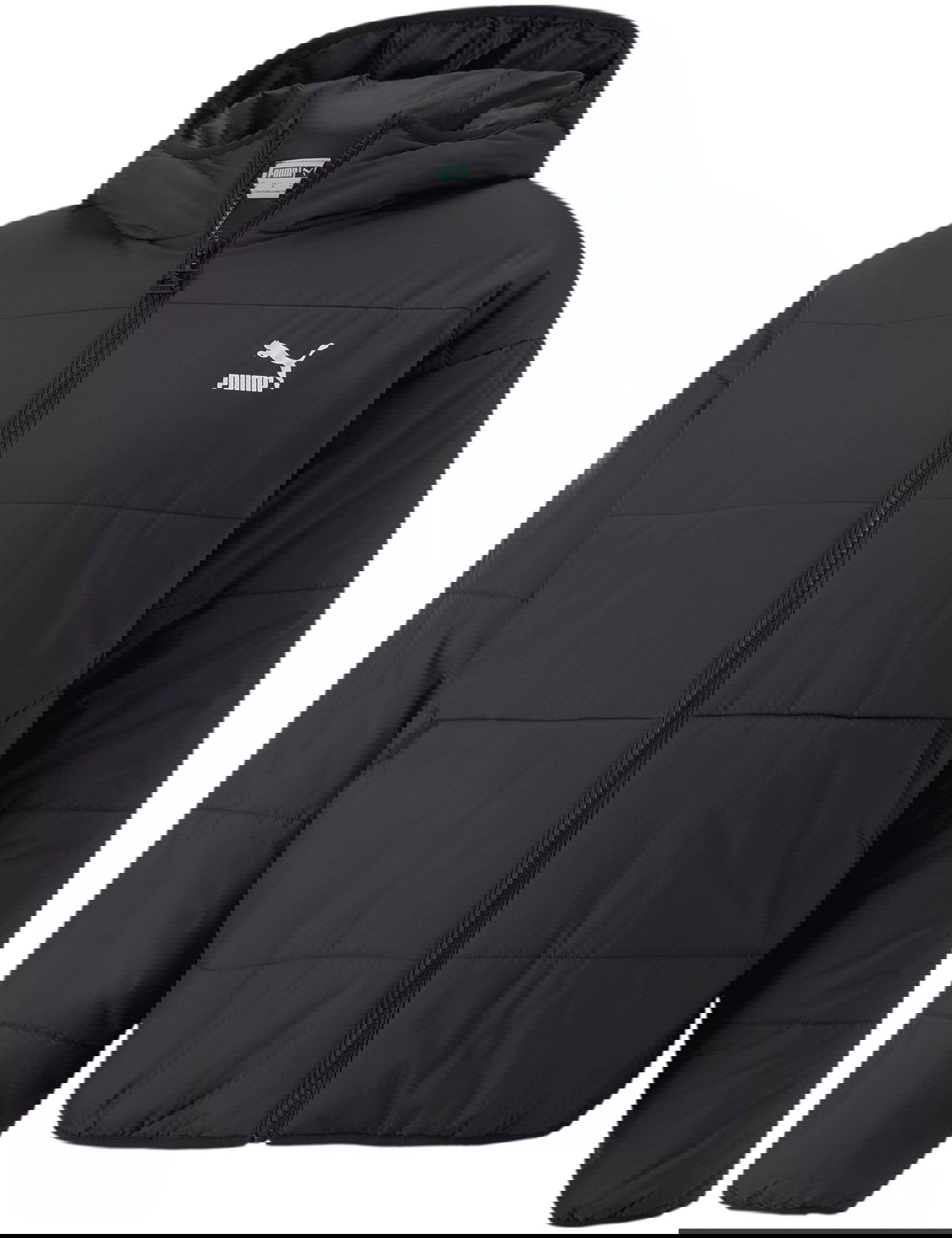 Пуховик Puma Classics Hooded Padded Jacket чорний | 53557501, 0