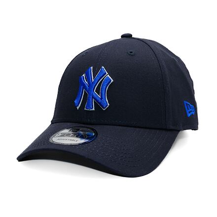 Кепка New Era New Era MLB Side Patch 9FORTY NY Yankees Adjustable Cap темно-синій | 60595231