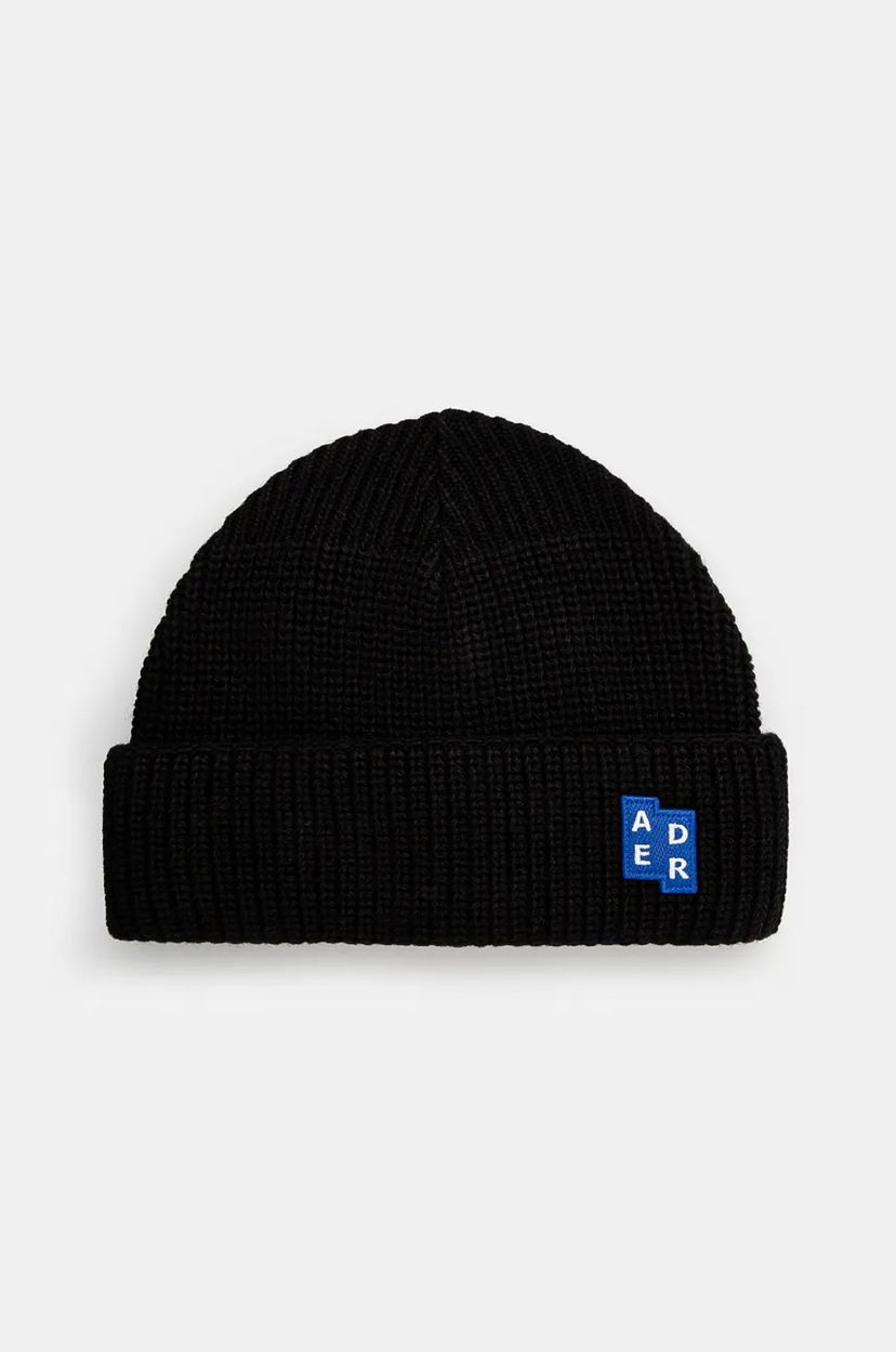 Шапка ADER ERROR Wool Beanie Ader Error чорний | BMSGFYHW0501BK