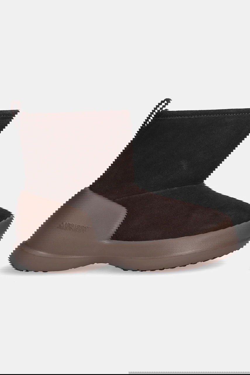Кросівки та взуття Moon Boot MEZZALUNA Suede Mid Snow Boots Коричневий | 80D2500060.M010, 1