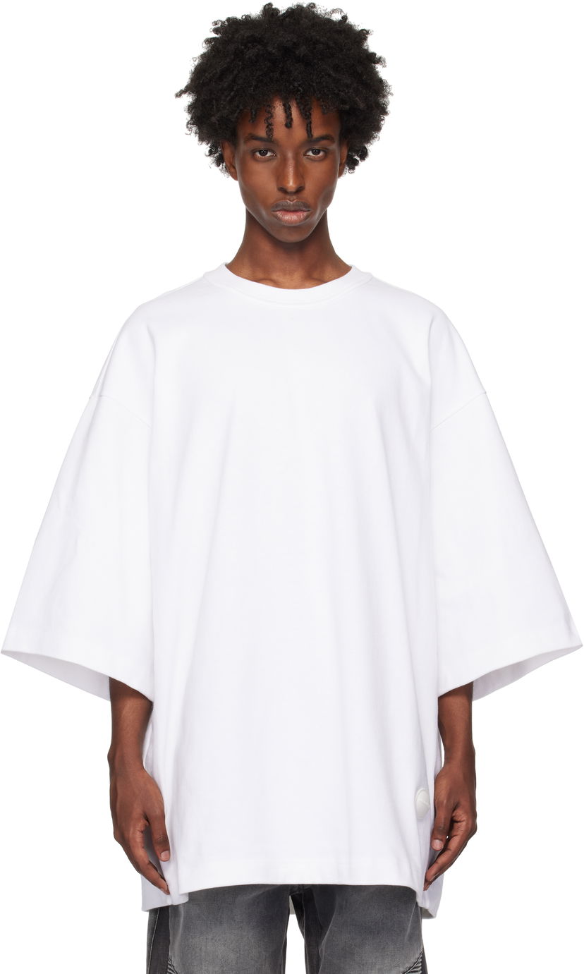 Футболка Alexander Wang Oversized Drop-Sleeve T-shirt білий | UCC4241710