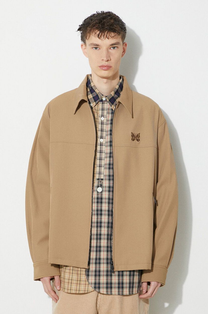 Куртка Needles Sport Oversize Jacket бежевий | NS152