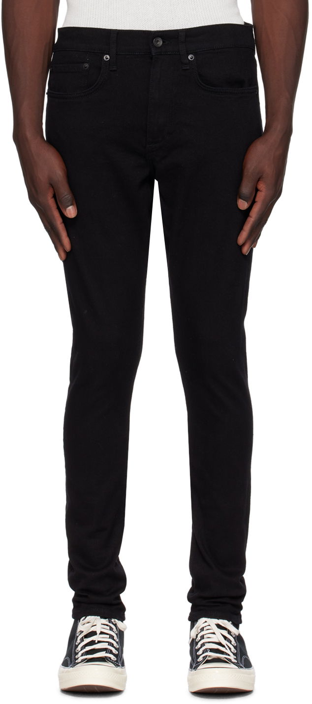 Джинси rag & bone rag & bone Fit 1 Jeans чорний | MED22S1224CVBL