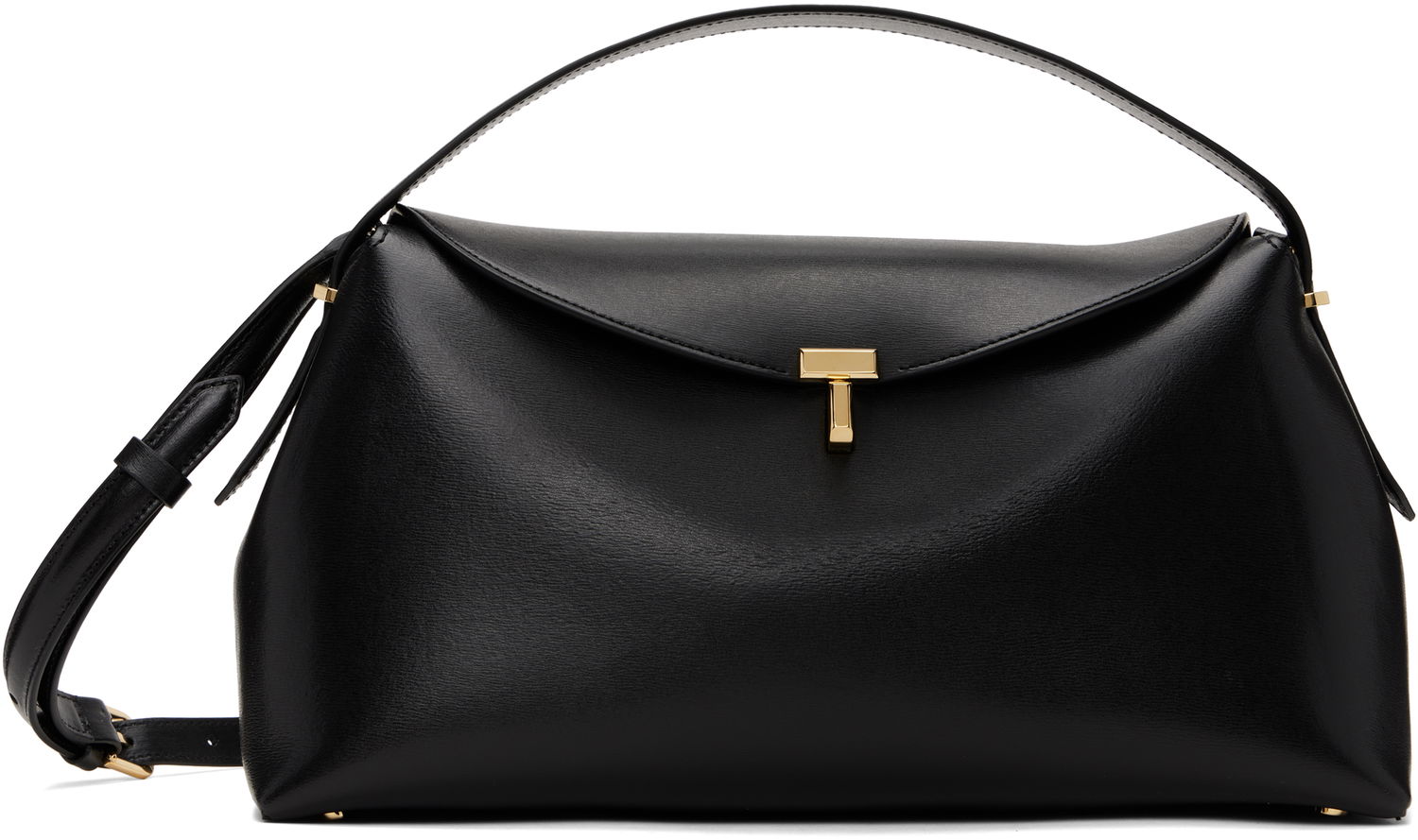 Сумочка TOTEME TOTEME T-Lock Top Handle Bag чорний | 234-WLGBG417-LE0025, 0