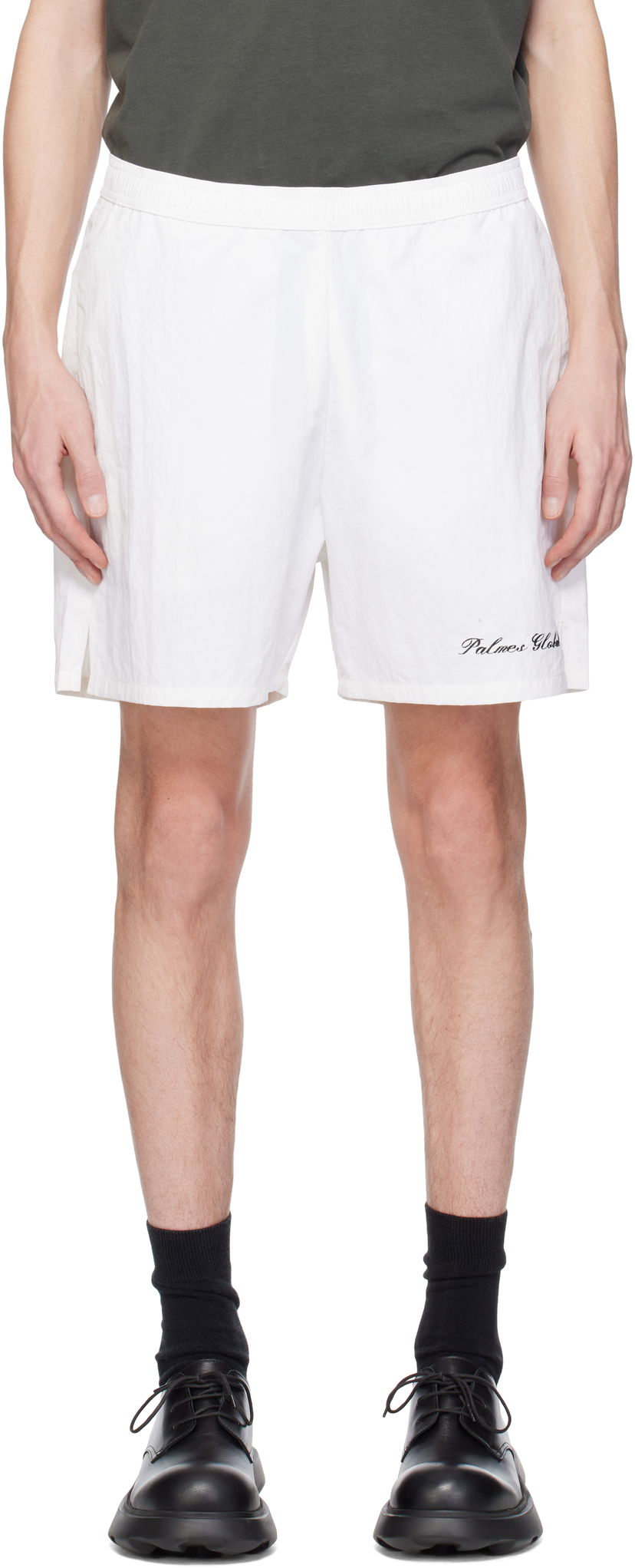 Шорти Palmes Palmes Global Tennis Shorts білий | P65-0016-001