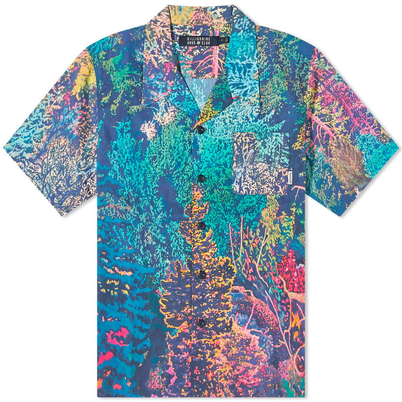 Сорочка BILLIONAIRE BOYS CLUB Wilderness Vacation Shirt Бірюзовий | B23425-MLT