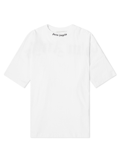 Футболка Palm Angels Classic Logo Oversized Tee білий | PWAA023C99JER0020110