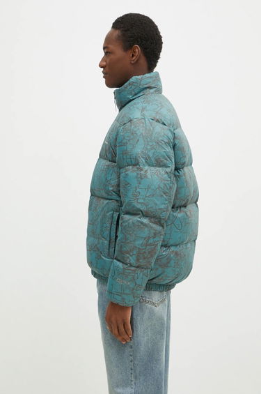 Пуховик thisisneverthat thisisneverthat PERTEX T Oversized Down Jacket Зелений | TN243OOWHS02, 1