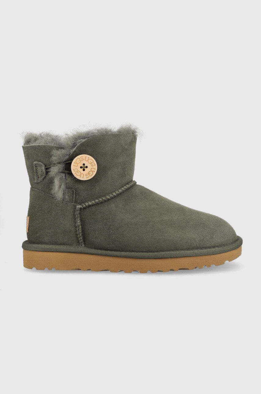 Кросівки та взуття UGG Mini Bailey Button II Boots Зелений | 1016422.FRSN, 0