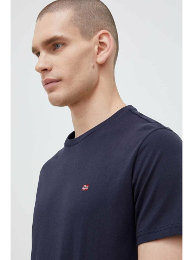 Футболка Napapijri Salis T-Shirt темно-синій | NP0A4H8D1761