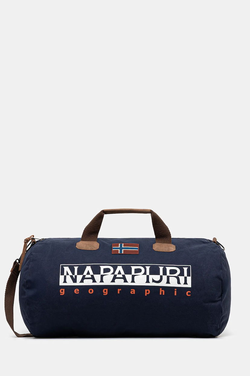 Дорожня сумка Napapijri Napapijri Bering 3 Duffel Bag темно-синій | NP0A4GGM1761