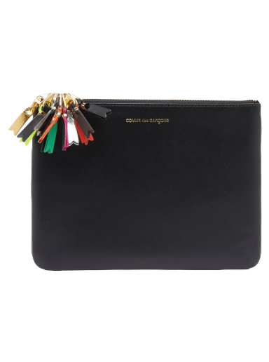Гаманець Comme des Garçons Zipper Pull Wallet Black чорний | SA5100ZP
