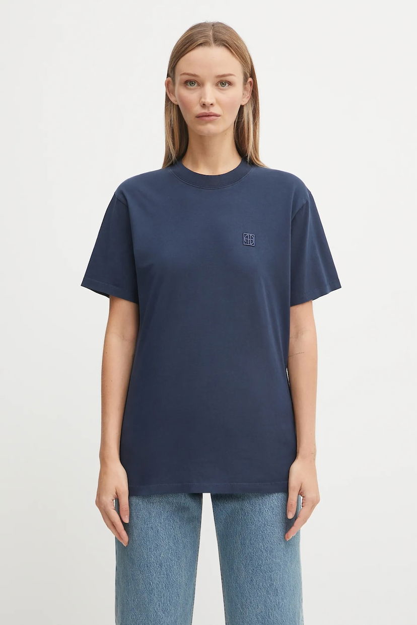Футболка Anine Bing Anine Bing Lili T-Shirt темно-синій | A.08.11206