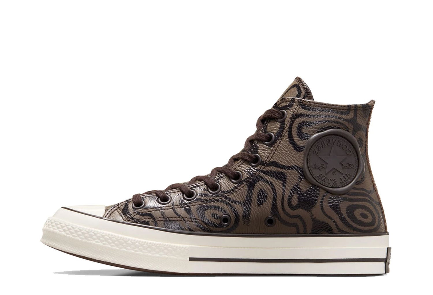 Кросівки та взуття Converse Wonka x Chuck 70 "Chocolate Swirl" Коричневий | A08151C, 1