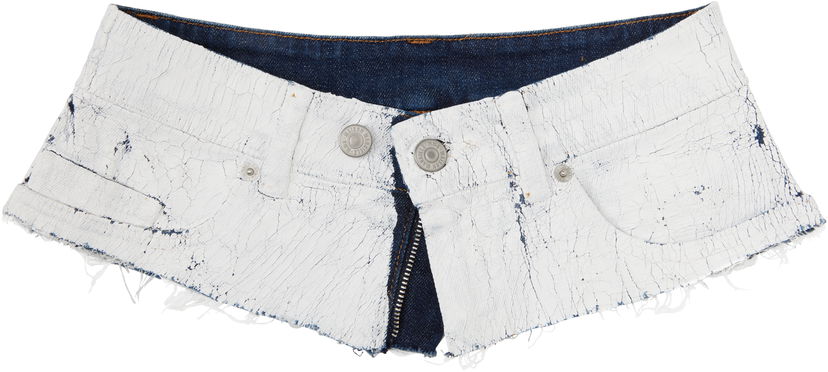 Шорти Maison Margiela MM6 Maison Margiela Denim Shorts білий | S62TP0041 M30028