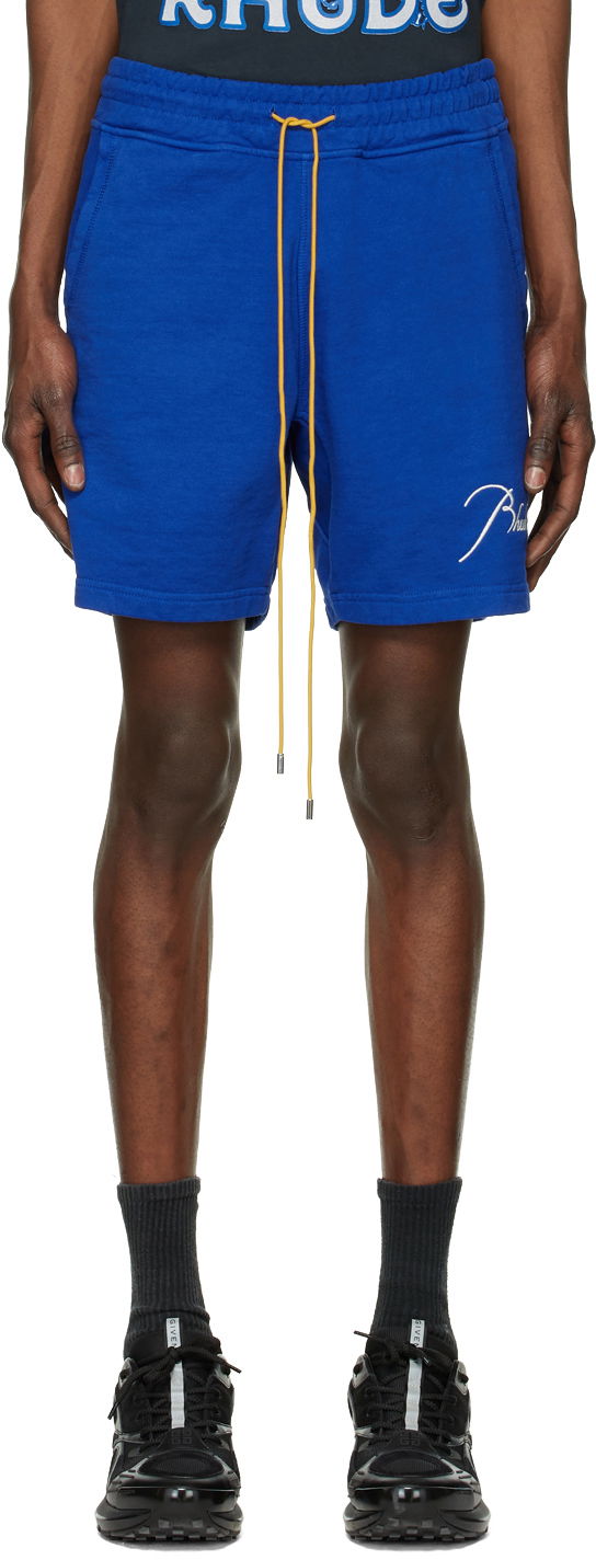 Шорти Rhude Rhude Terry Shorts темно-синій | RHSS22SH13012335