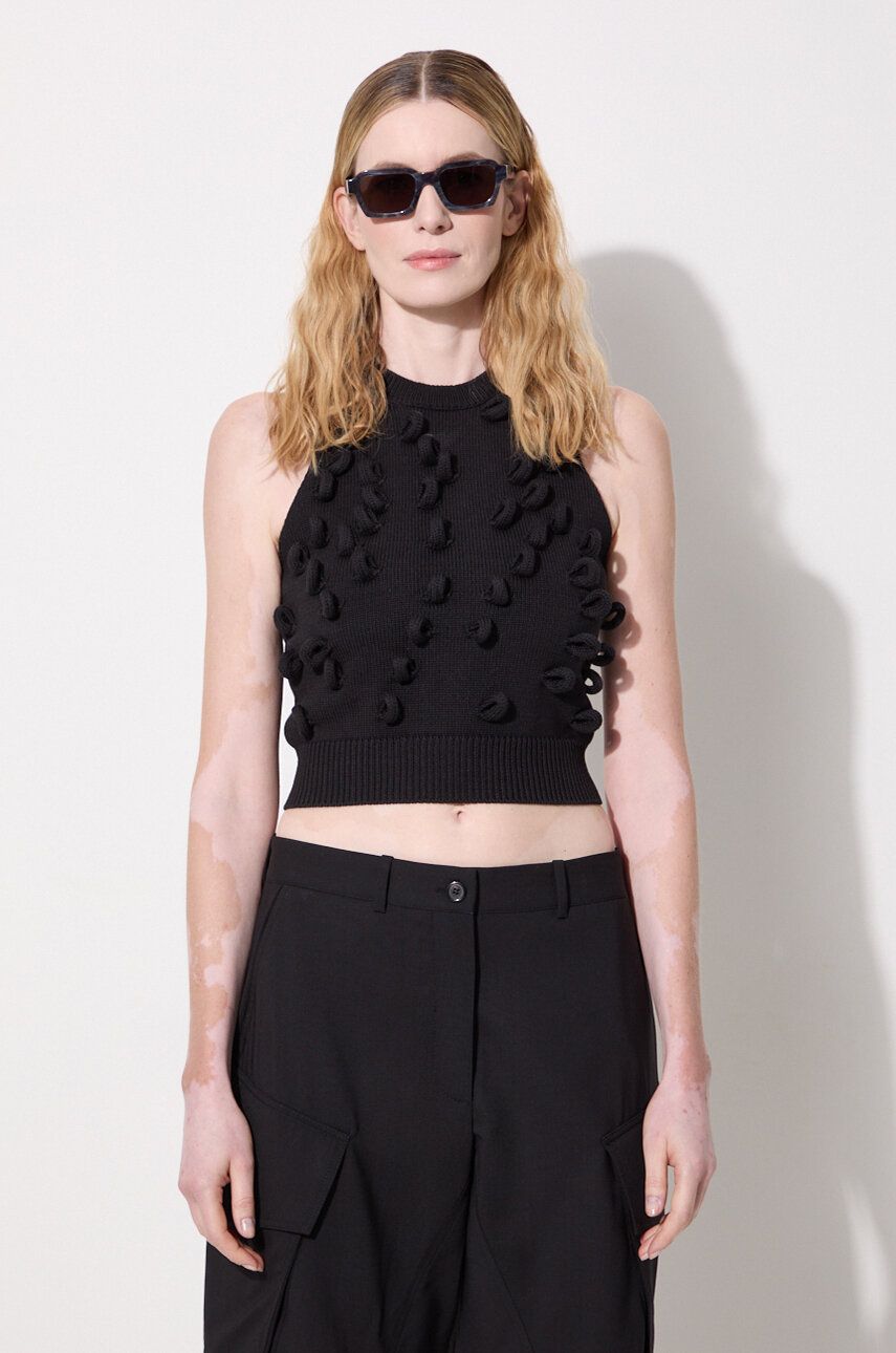 Безрукавка JW Anderson Loop Tank Top чорний | KW1137.YN0327.999, 0