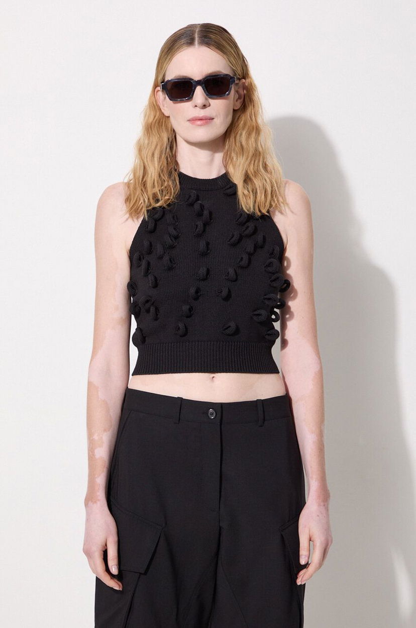 Безрукавка JW Anderson Loop Tank Top чорний | KW1137.YN0327.999