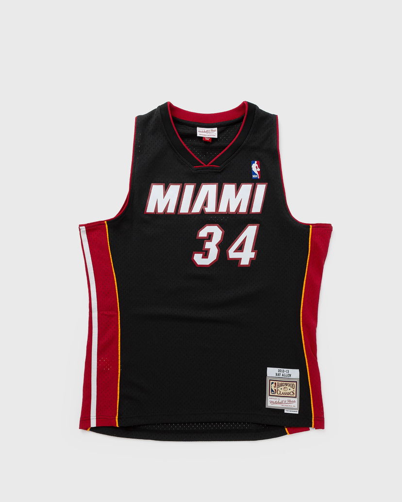 Джерсі Mitchell & Ness NBA SWINGMAN JERSEY MIAMI HEAT 2012-13 RAY ALLEN #34 чорний | SMJY6134-MHE12RALBLCK