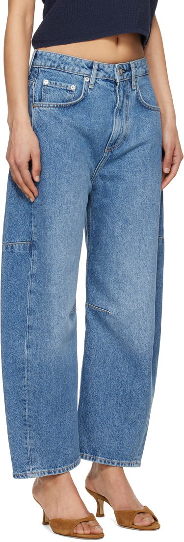 Джинси rag & bone rag & bone Charlie Ankle-Length Barrel Jeans Синій | WDD25S2994RGAC, 1
