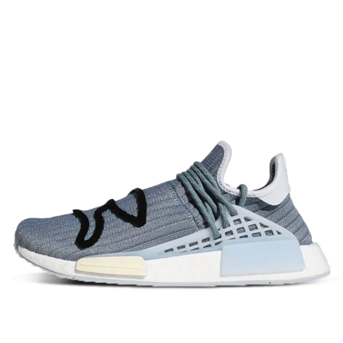 Кросівки та взуття adidas Originals BBC Ice Cream x Pharrell x NMD Human Race 'Running Dog - Space Grey' Сірий | GX3066, 0