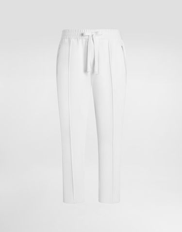Спортивні штани Dolce & Gabbana Dolce & Gabbana Jersey Cropped Jogging Pants білий | GYACETGJ070W0111, 0