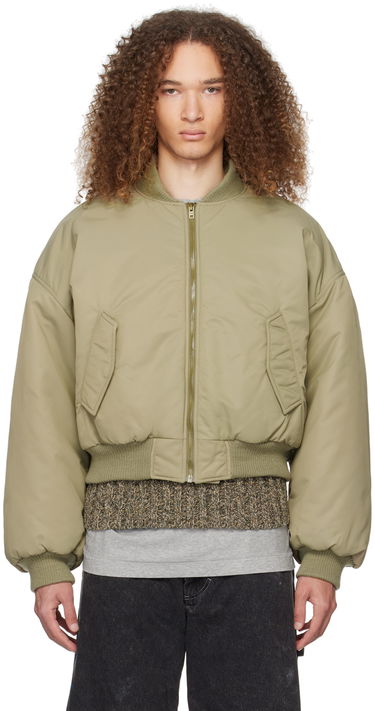 Куртка бомбер We11done We11done Puff Bomber Jacket Зелений | WD-JP0-24-102-U-KK, 0