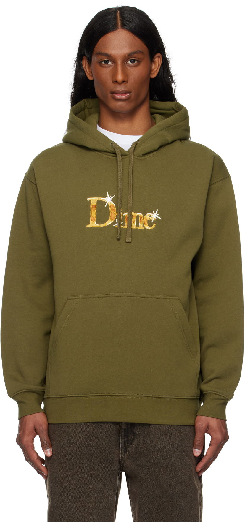Світшоти Dime Classic Shiny Hoodie Зелений | DIME2SP2545OLI