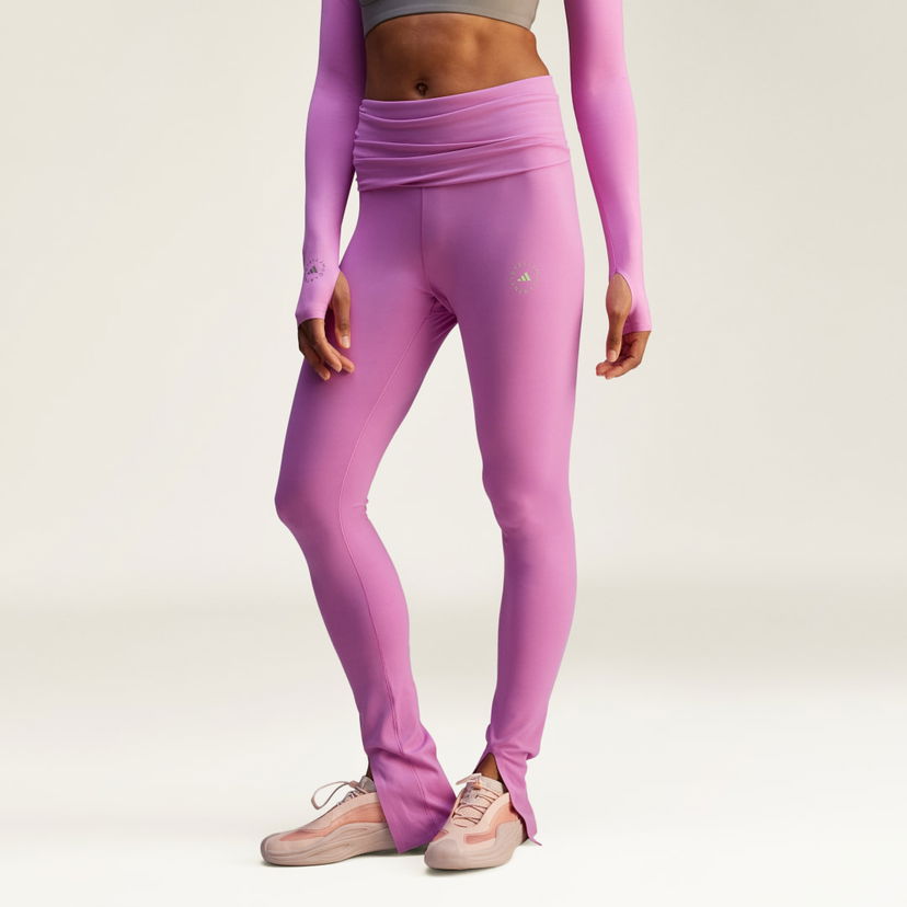Легінси adidas Performance adidas by Stella McCartney TrueStrength Splitcuff Tights Фіолетовий | JJ1629