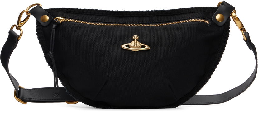 Поясна сумка Vivienne Westwood Vivienne Westwood City Canvas Pouch чорний | 43070034U-W00IW-ET