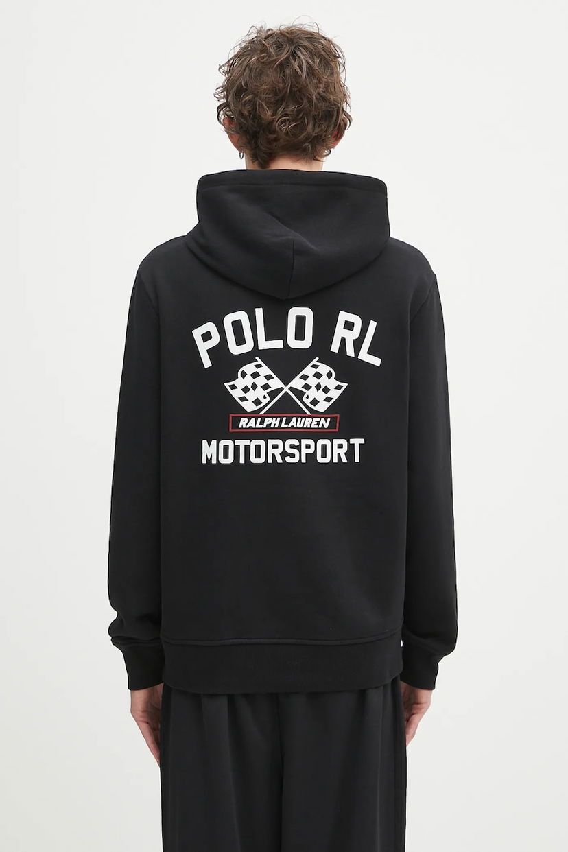 Світшоти Polo by Ralph Lauren Polo Ralph Lauren Motorsport Hoodie чорний | 710972613