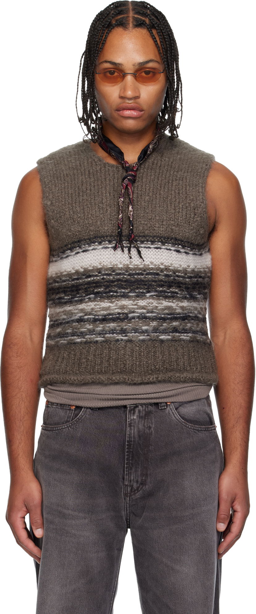 Cветр OUR LEGACY Pleaser Tank Sweater Різнокольоровий | M4253PB