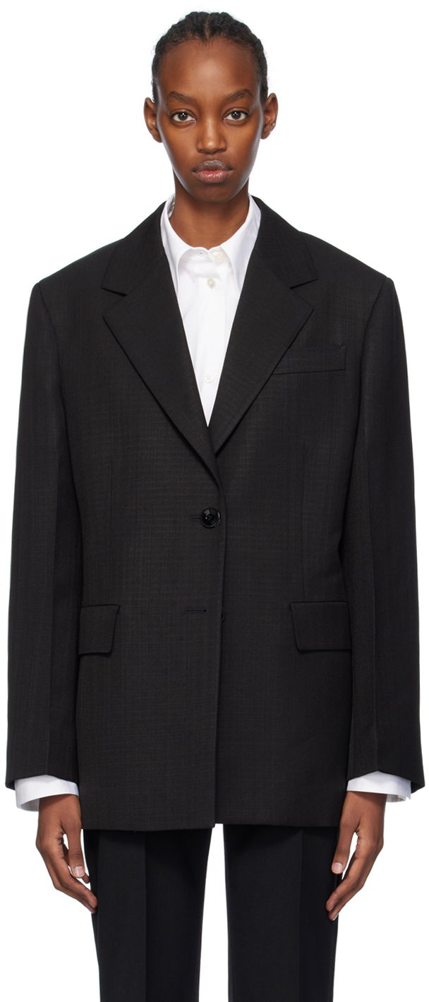 Пальто Jil Sander Tailored Blazer чорний | J01BN0117_J65005