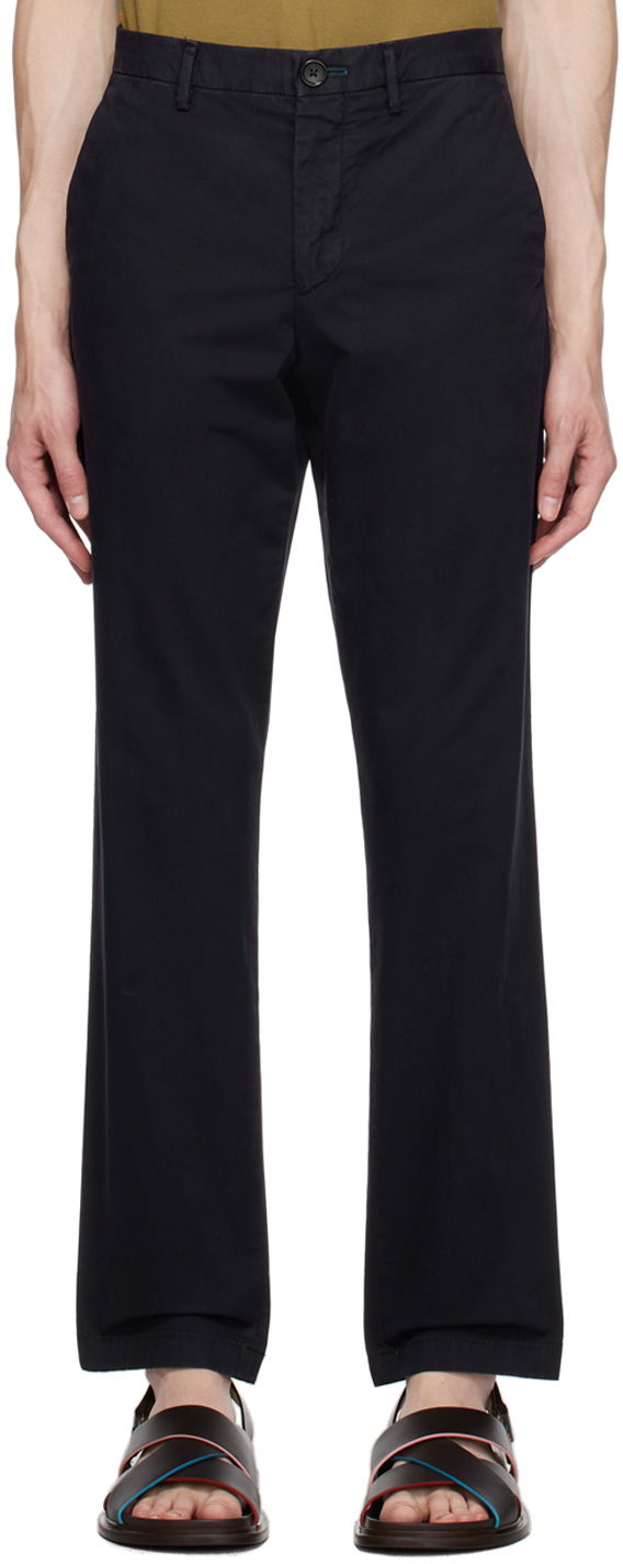 Штани Paul Smith PS Paul Smith Slim Fit Trousers чорний | M2R-922P-L21553