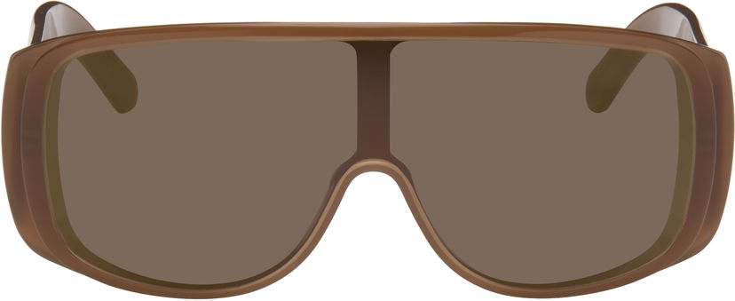 Сонцезахисні окуляри Maison Margiela MM6 Maison Margiela Mask Sunglasses Коричневий | 5VP