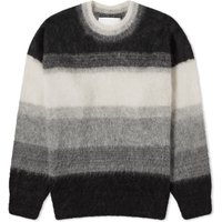 Cветр ISABEL MARANT Drussellh Dip Dyed Mohair Jumper чорний | 24PPU0062HA-B1L03H-ECBK, 1