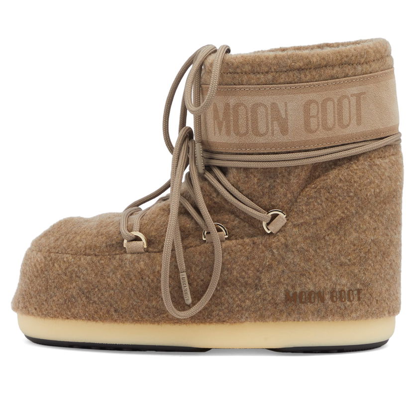 Кросівки та взуття Moon Boot Moon Boot Low Icon Felt Boots бежевий | 80D1409590-L017