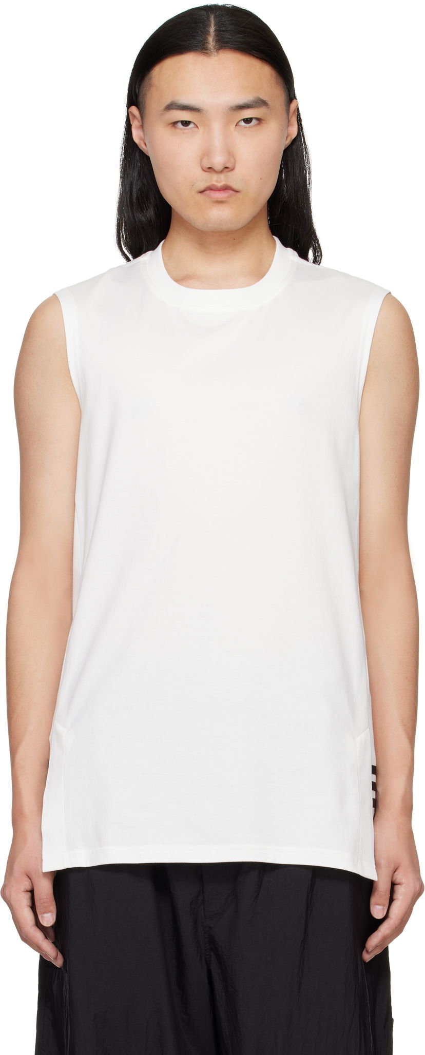 Безрукавка Y-3 Y-3 3-Stripes Tank Top білий | JM7844