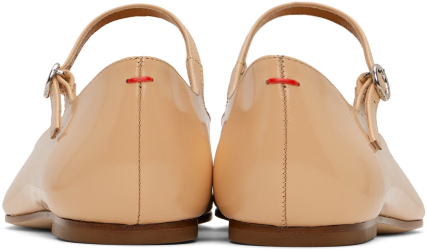 Одяг Aeyde Aeyde Cleo Ballerina Flats бежевий | A11-FL-SNDP8 FL131-FW24-960-028, 1