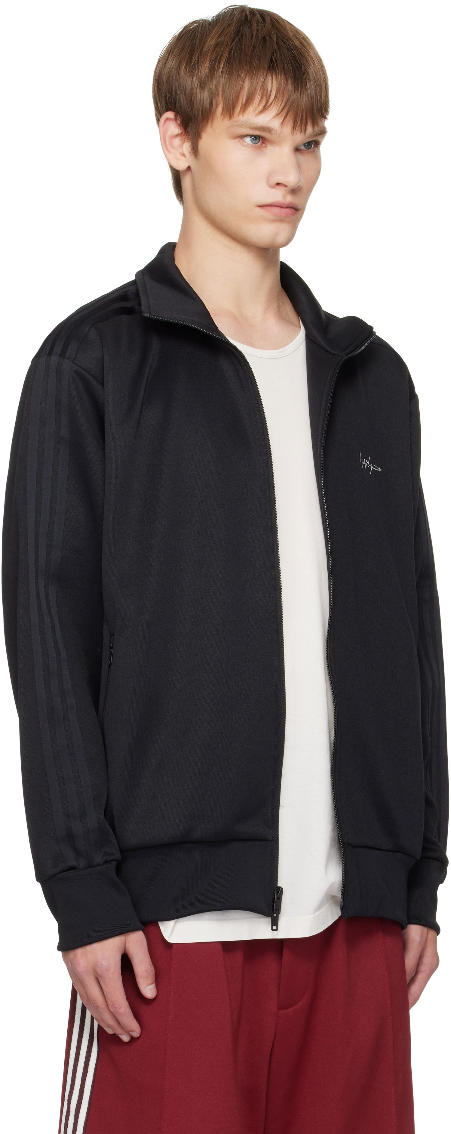 Куртка Yohji Yamamoto Y-3 Yohji Yamamoto Kuro Track Jacket чорний | KA9657, 1